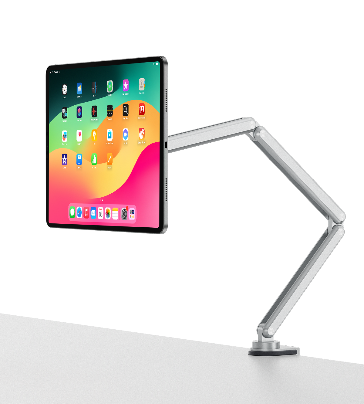 حامل مغناطيسي قابل للطي لجهاز iPad KUXIU X36 (فضي) 