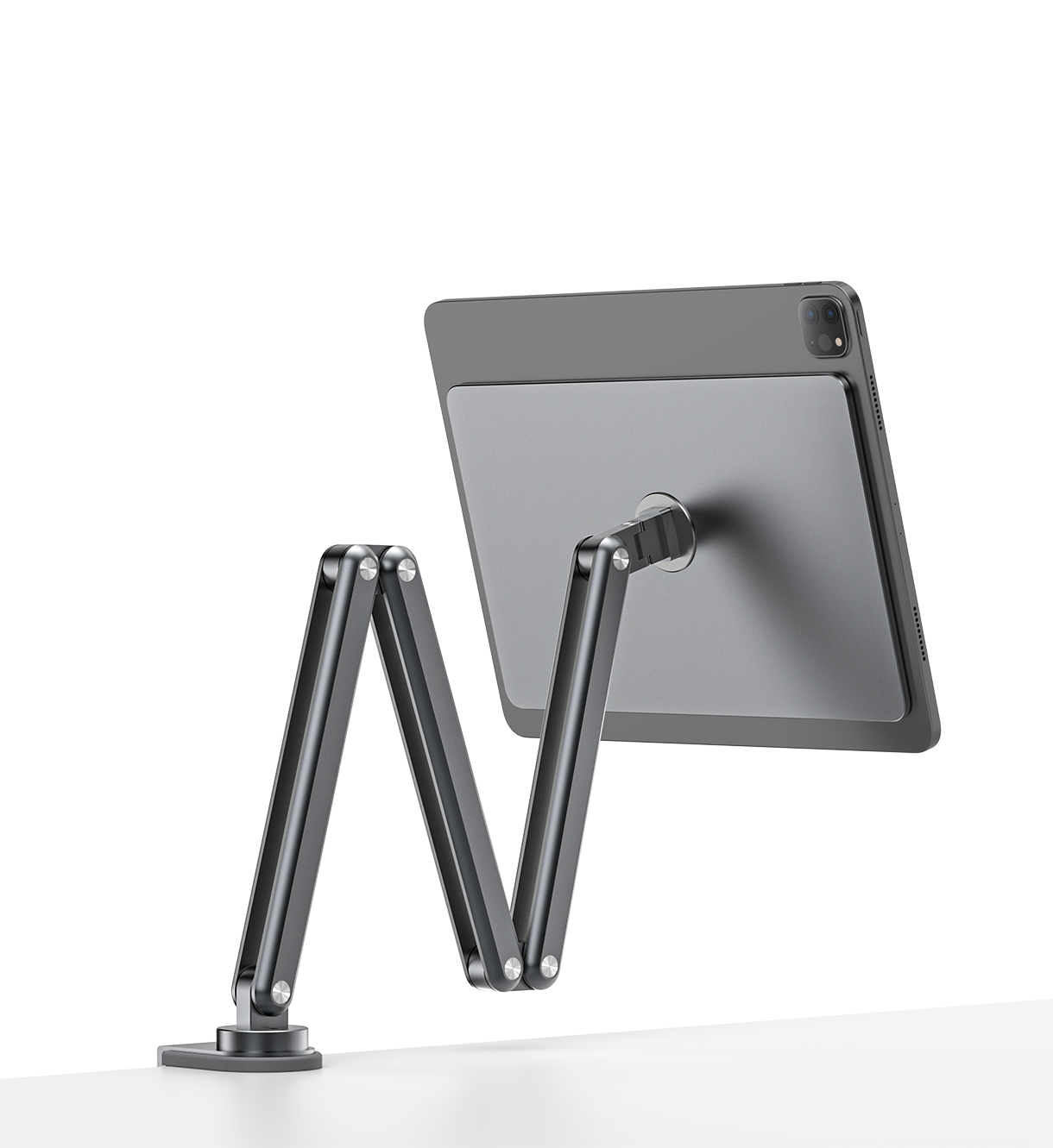حامل مغناطيسي قابل للطي لجهاز iPad KUXIU X36 (فضي) 