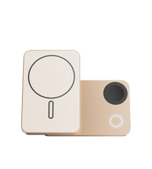 KUXIU K1 15W Fast Charging 3-in-1 MagSafe Power Bank - 5000mAh - Desert Titanium