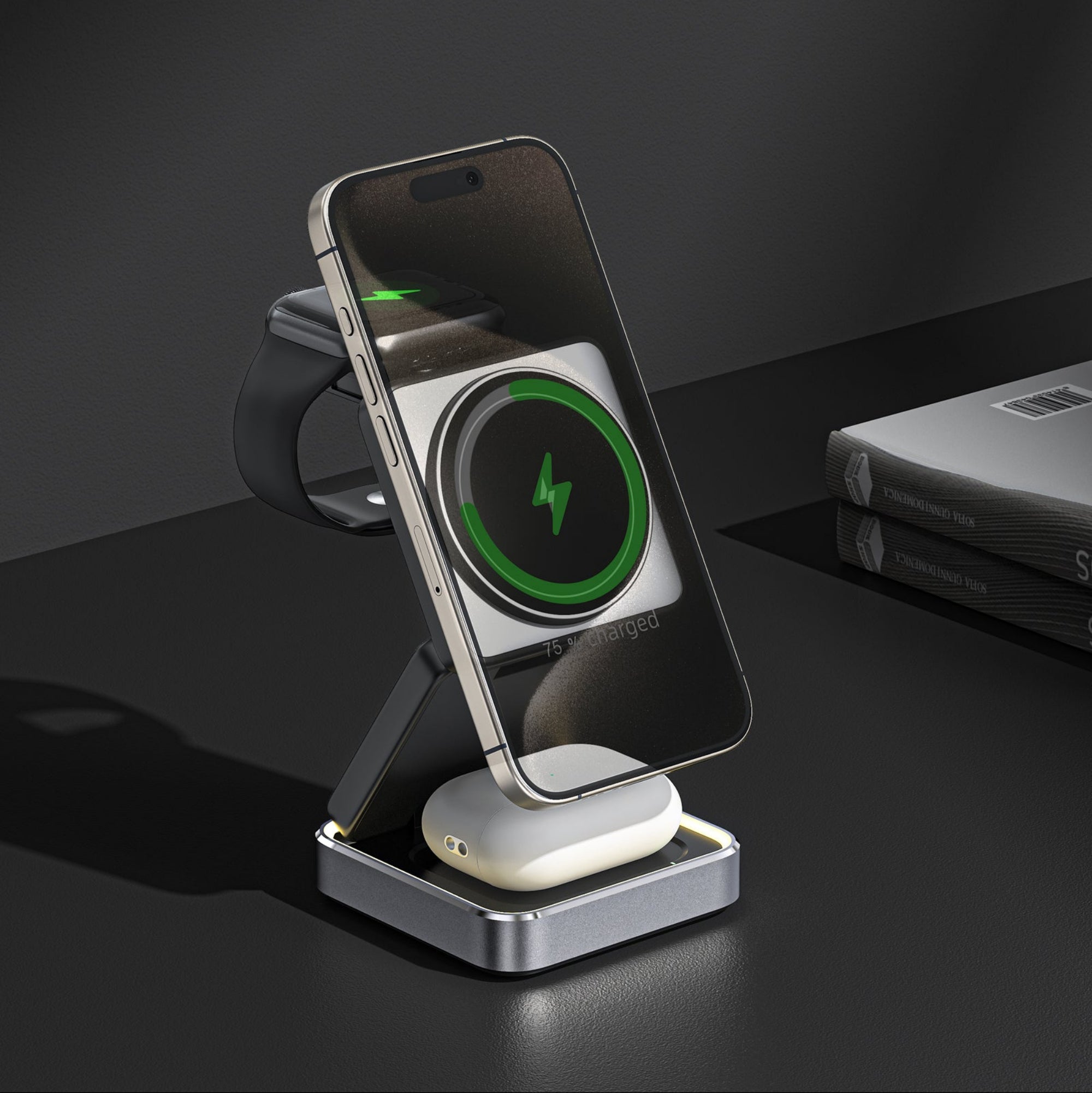 3-in-1 Wireless Charger E-W90